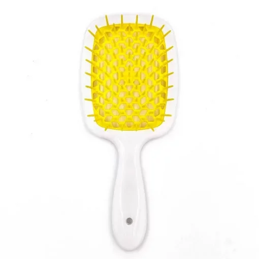 Щетка белая с желтым Janeke Superbrush Standart