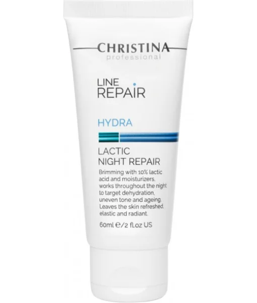 Крем Нічне відновлення з молочною кислотою Christina Line Repair Hydra Lactic Night Repair 60 мл