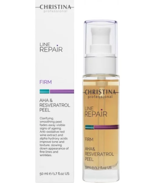 Пилинг с AHA-кислотами и ресвератролом Christina Line Repair Firm AHA &amp; Resveratrol Peel 50 мл