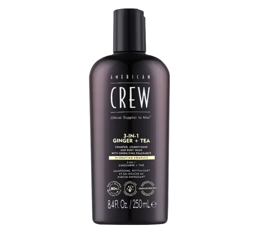 Засіб 3-в-1 для волося та тіла American Crew Ginger + Tea Shampoo Conditioner And Body Wash 250 мл