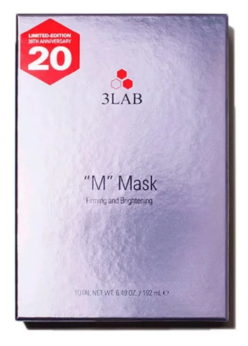 Осветительная тканевая лифтинг-маска 3 Lab M Mask, 190 мл