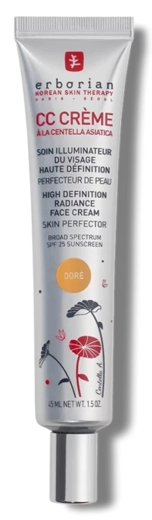 CC-крем Erborian Eau Ginseng CC Cream Dore, 15 мл