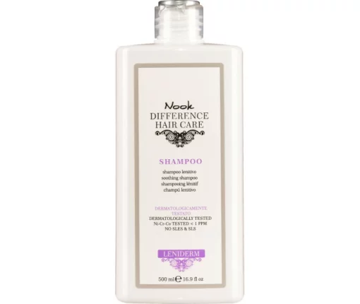 Шампунь успокаивающий NOOK DHC Leniderm для тонких, безжизненных волос