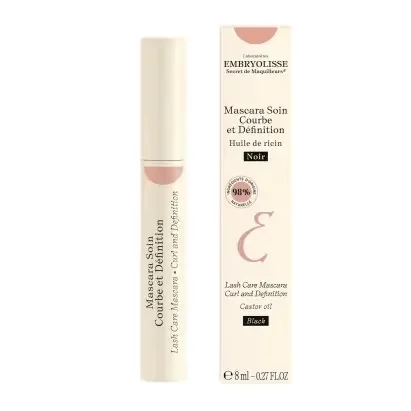Тушь для ресниц с эффектом подкручивания и удлинения Embryolisse LASH CARE MASCARA CURL &amp; DEFINITION, 8 мл