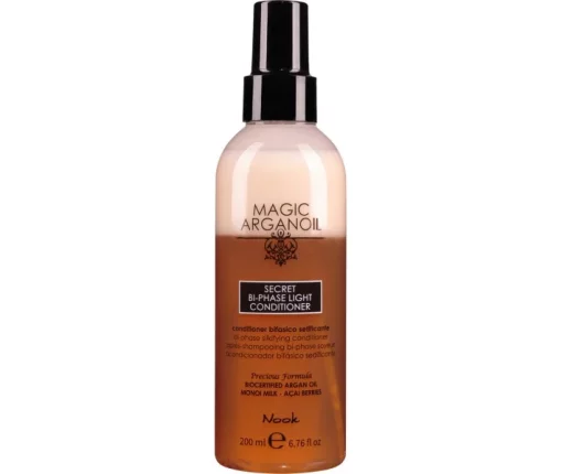 Двухфазный несмываемый шелковый кондиционер MAGIC ARGANOIL Secret для волос, 200 мл