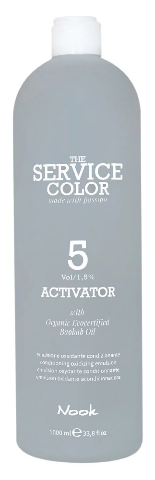 Окислитель Nook Cosmetics Service Color Окислитель 5 Vol 1,5% 1000мл