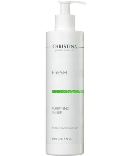 Очищающий тоник для жирной кожи с лемонграссом Christina Fresh Purifying Toner For Oily Skin With Lemongrass 300 мл