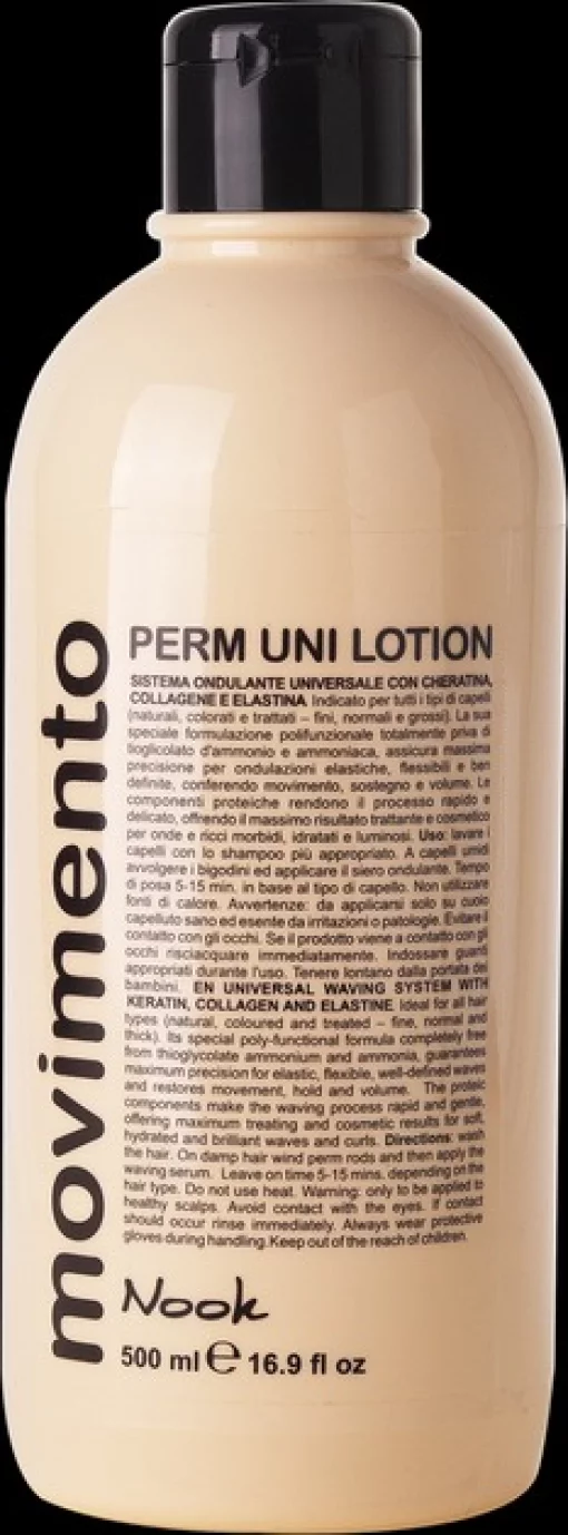 Лосьон для завивки NOOK MOVIMENTO без аммиака с кератином и коллагеном, 500 мл