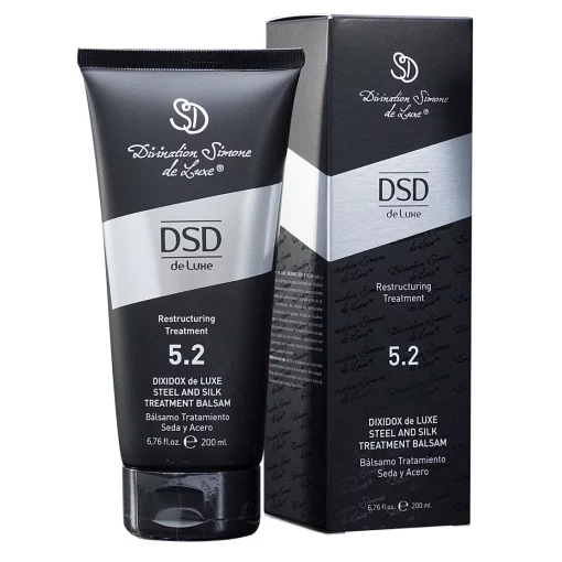 Восстанавливающая маска Диксидокс Де Люкс Сталь и шелк DSD Steel and Silk Treatment Mask, 200 мл