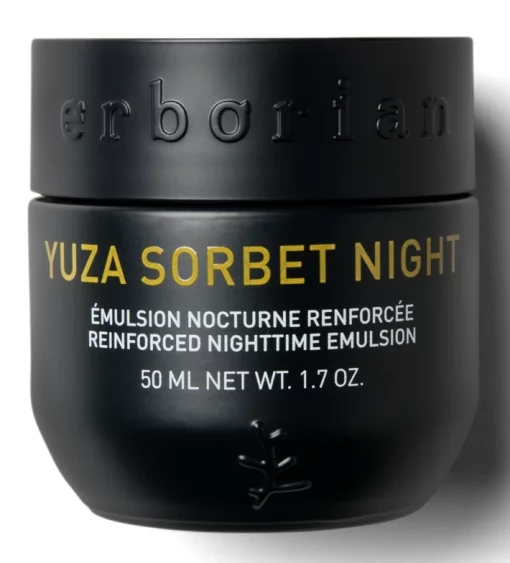 Зволожуючий нічний крем для обличчя Erborian Yuza Night Sorbet, 50 мл