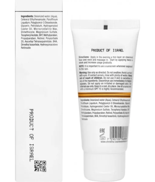Крем с рeтинoлoм и витамином Е Christina Line Repair Fix Rеtіnоl E Active Cream 60 мл