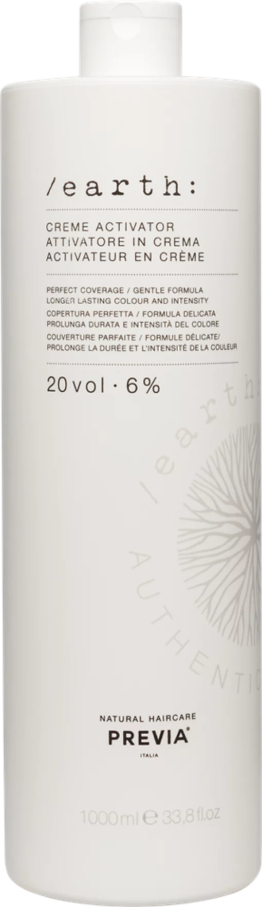Previa EARTH Крем-активатор 20VOL 6% 1000 мл
