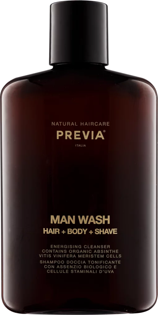 Previa MAN Ванна для тела и волос 1000 мл