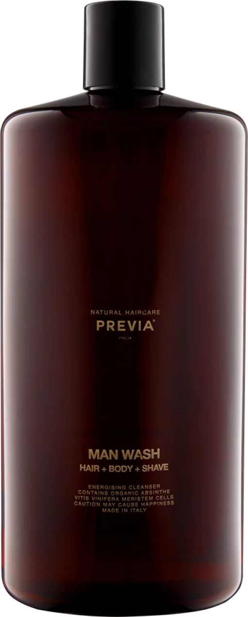 Previa MAN Ванна для тела и волос 1000 мл