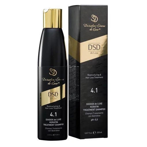 Відновлюючий шампунь з кератином Діксідокс Де Люкс DSD Dixidox Keratin Treatment Shampoo, 200 мл