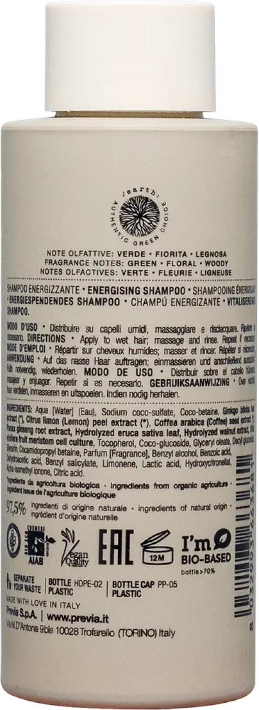 Previa Extra Life Енерджайзінг Шампунь від випадіння 1000мл