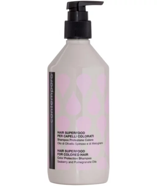 Шампунь для збереження кольору Contempora з маслом обліпихи та граната