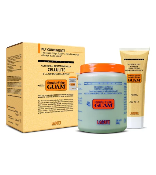 Антицелюлітна маска з морських водоростей економічна упаковка (маска 1 кг + гель 250 мл)