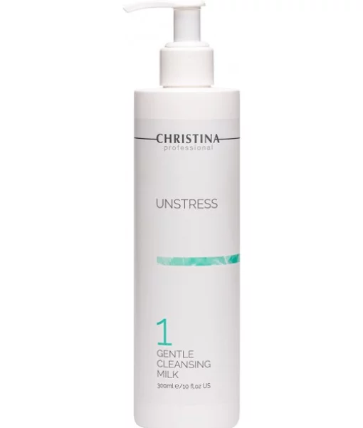 Нежное очищающее молочко (Шаг 1) Christina Unstress Gentle Cleansing Milk 300 мл