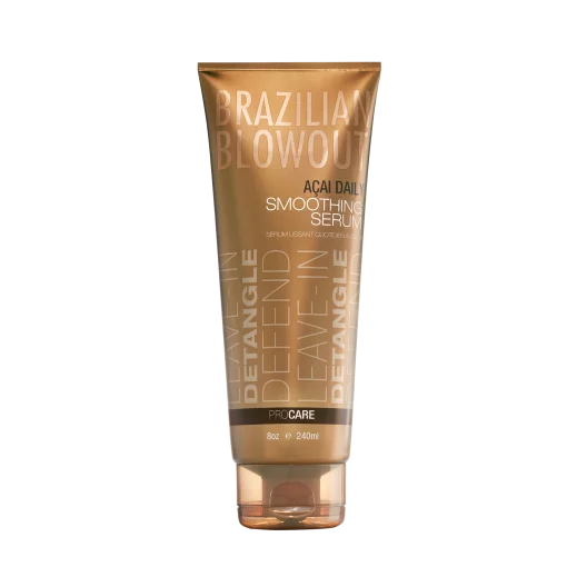 Разглаживающая сыворотка для волос для ежедневного использования на основе ягоды асаи Brazilian Blowout, 240 мл
