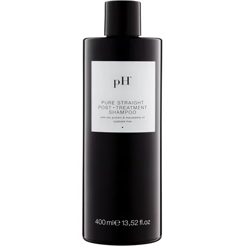 pH PURE STRAIGHT Бессульфатный шампунь для гладкости выпрямленных волос 400мл