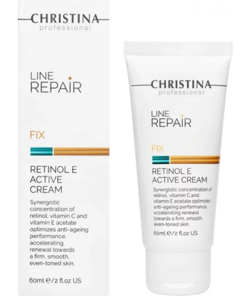 Крем с рeтинoлoм и витамином Е Christina Line Repair Fix Rеtіnоl E Active Cream 60 мл