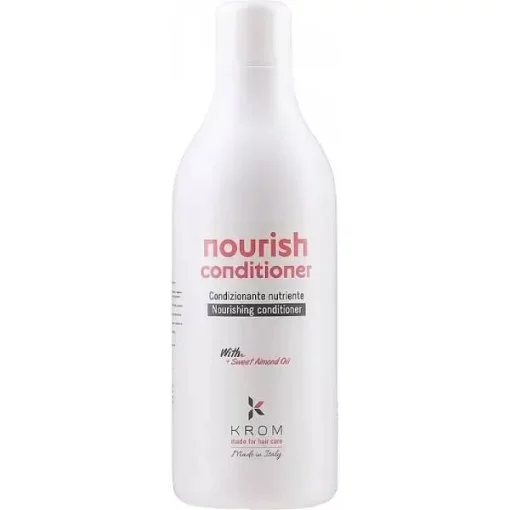 Питательный кондиционер с экстрактом сладкого миндаля Krom Nourish Conditioner