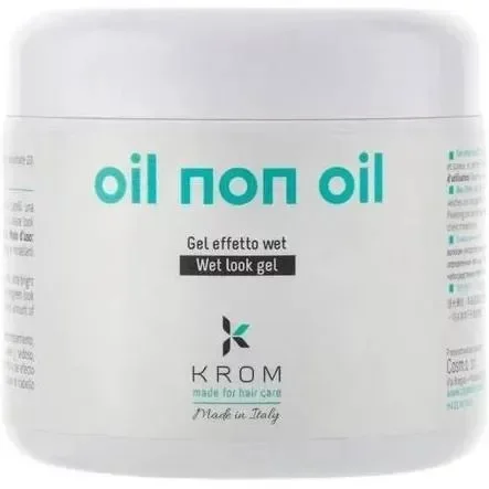 Гель "Мокрый эффект" Krom Gel Finish Oil Non Oil 500 мл