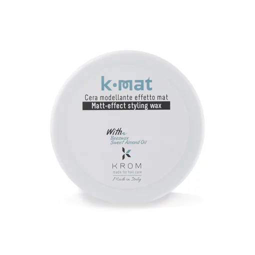 K-MAT Воск моделирующий с матовым эффектом с пчелиным воском и маслом сладкого миндаля (new), 100 мл