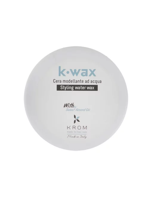 КROM K-wax Воск для стайлинга на водной основе с маслом сладкого миндаля, 100 мл