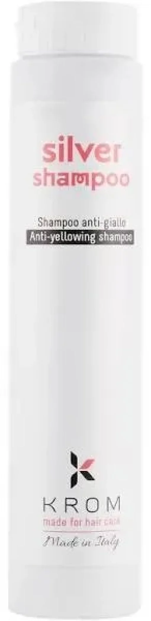 Шампунь проти жовтизни Krom Silver Shampoo