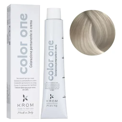Стійка крем-фарба для волосся Color One KROM, 100/31 Екстра-світлий крижаний платиновий, 100 мл