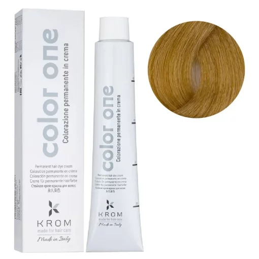 Стойкая крем-краска для волос Color One KROM, 9/3 Очень светло-золотистый блондин, 100 мл
