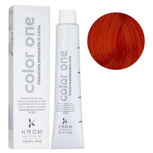 Стойкая крем-краска для волос Color One KROM, CA Оранжевый усилитель-корректор, 100 мл