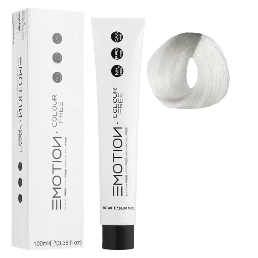 11/1 Стойкая безаммиачная крем-краска для волос KROM Emotion Colour Free - Жемчужный блондин, 100 мл