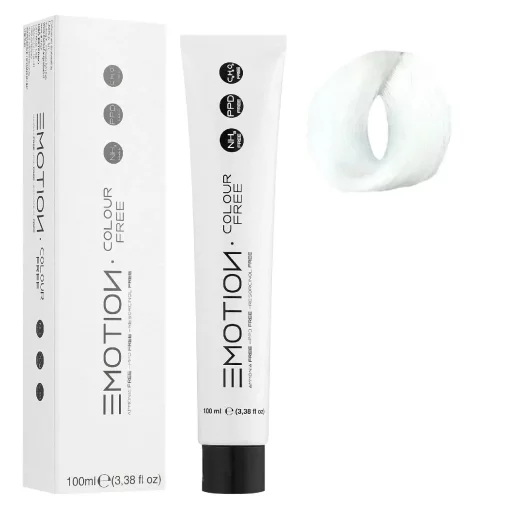 Нейтральный Стойкая безаммиачная крем-краска для волос KROM Emotion Colour Free, 100 мл