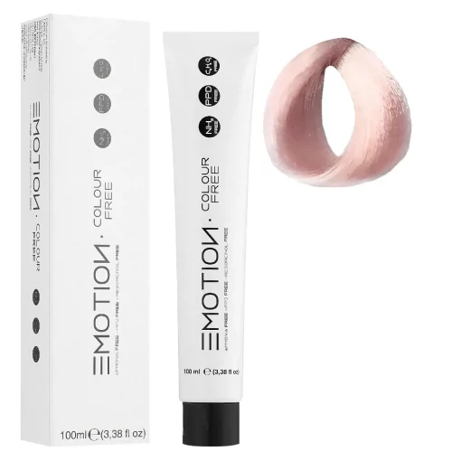 Сладкая вата Стойкая безаммиачная крем-краска для волос KROM Emotion Colour Free, 100 мл