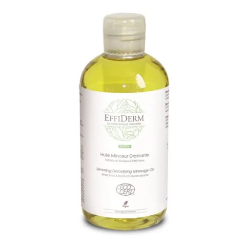 Масло массажное Effiderm Похудение и дренаж органическое / Huile minceur drainante Bio, 250 мл