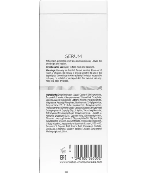 Сыворотка для коррекции пигментации Christina Illustrious Serum 30 мл