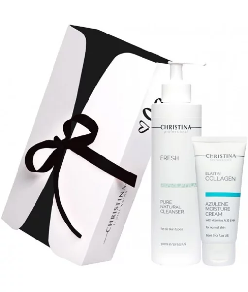 Подарочный набор Очищение и увлажнение для всех типов кожи Christina Gift Box 300+60 мл