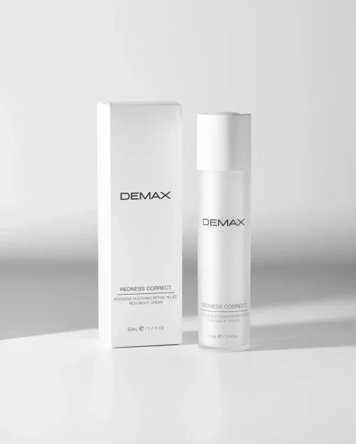 Нічний крем коректор Demax Anti couperose для сухої чутливої та куперозної шкіри 50 мл