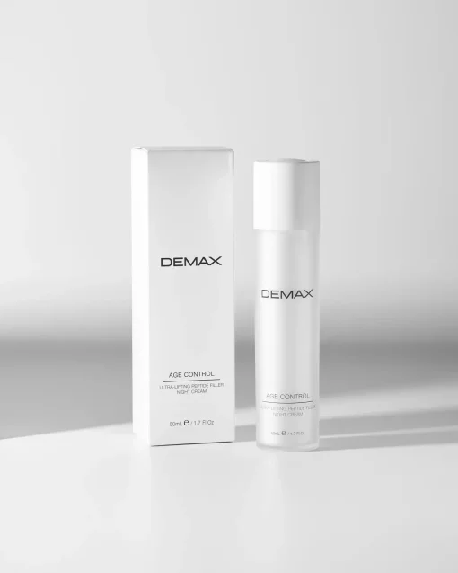 Нічний заповнюючий ліфтинг крем Demax Age control з пептидами 50 мл