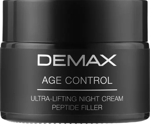 Нічний заповнюючий ліфтинг-крем з пептидами DEMAX Ultra Lifting Night Cream Peptide Filler
