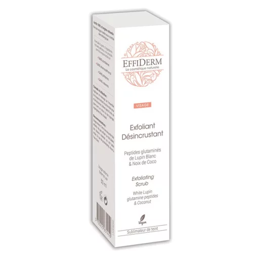 Скраб Effiderm для обличчя для глибокого очищення, 50 мл