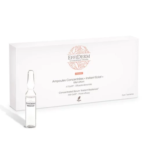 Cыворотка Effiderm для лица увлажнение и лифтинг &laquo;Мгновенное сияние&raquo;, 7 ампул x 3 мл