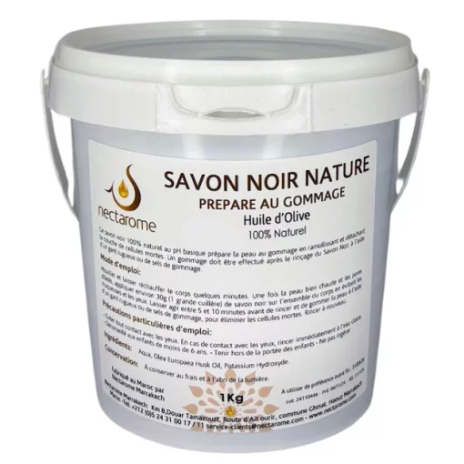 Гомаж бельди природный Nectarome (&laquo;черное мыло&raquo;) / Gommage beldi (Savon noir) nature, 1 кг