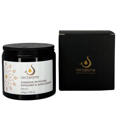 Гасул природный в виде порошка Nectarome (мароканская вулканическая глина) / Ghassoul nature