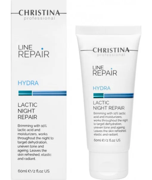Крем Нічне відновлення з молочною кислотою Christina Line Repair Hydra Lactic Night Repair 60 мл