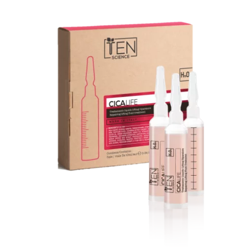 Инновационная анти-эйдж лифтинг сыворотка TEN Cica Repairing lifting fluid, 3x10 мл