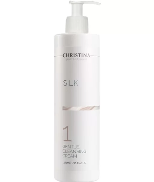 Мягкий очищающий крем (Шаг 1) Christina Silk Gentle Cleansing Cream 300 мл